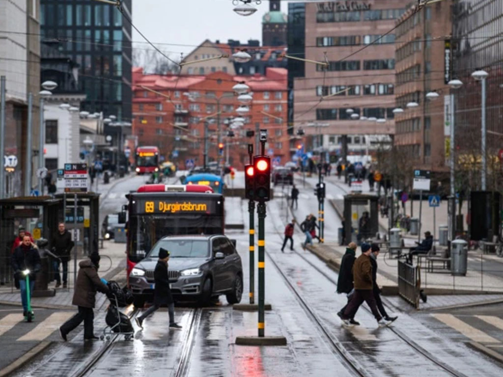 Suasana Stockholm di tengah pandemi Covid-19