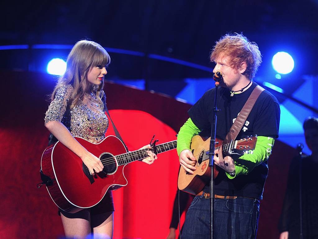 Ed sheeran dan Taylor Swift