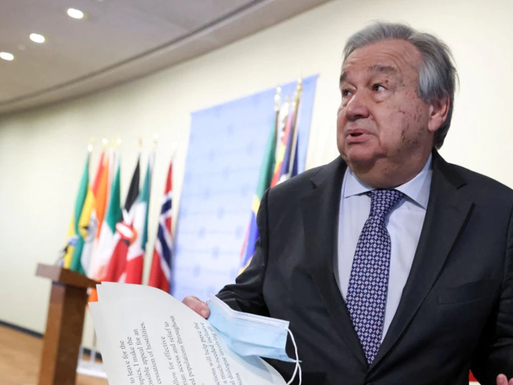 Sekjen PBB Antonio Guterres