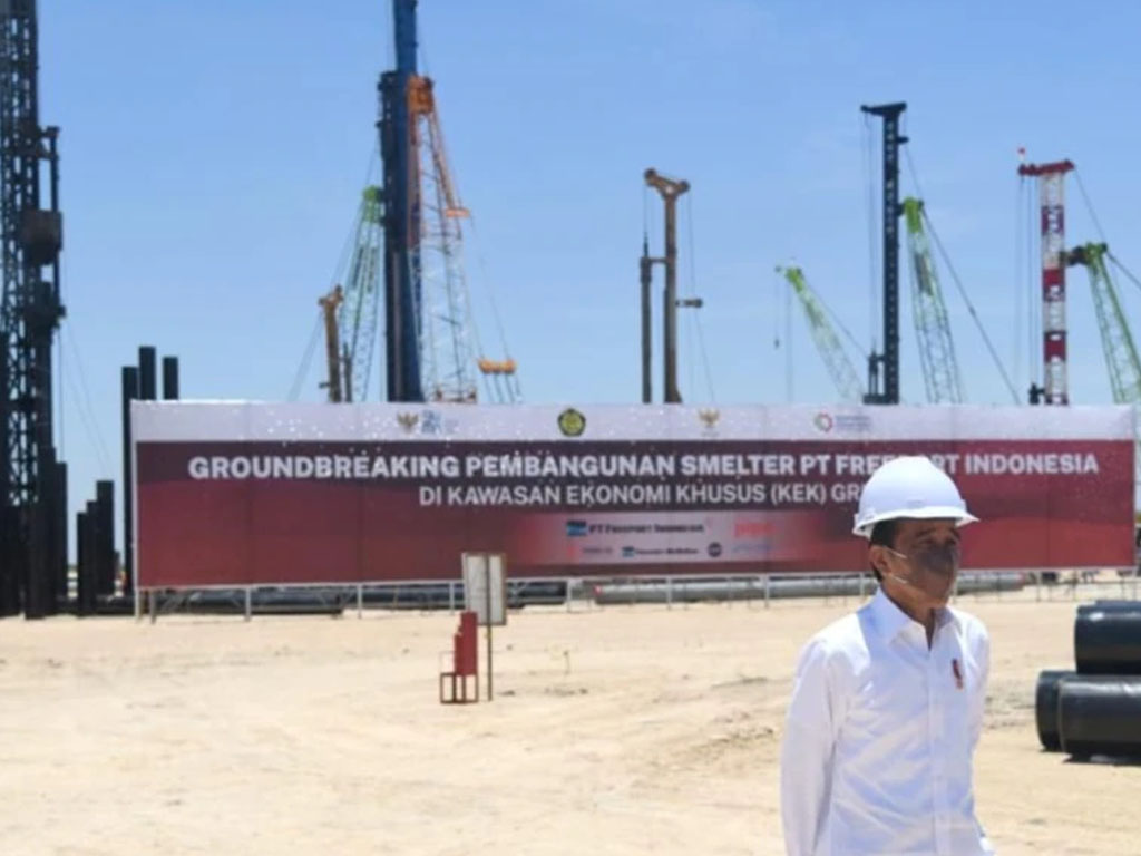 Smelter PT Freeport Indonesia