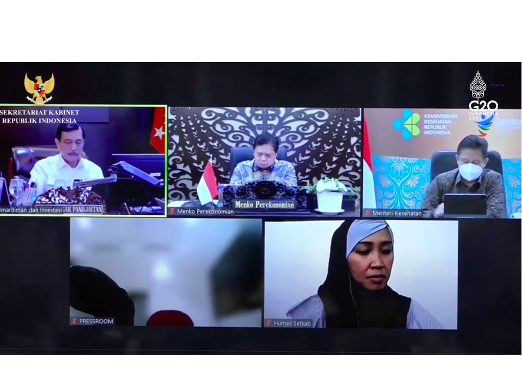 konpres evaluasi ppkm 21 feb 22