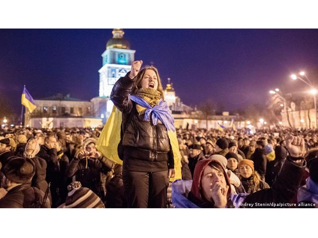 unjuk rasa ukraina masuk uni eropa