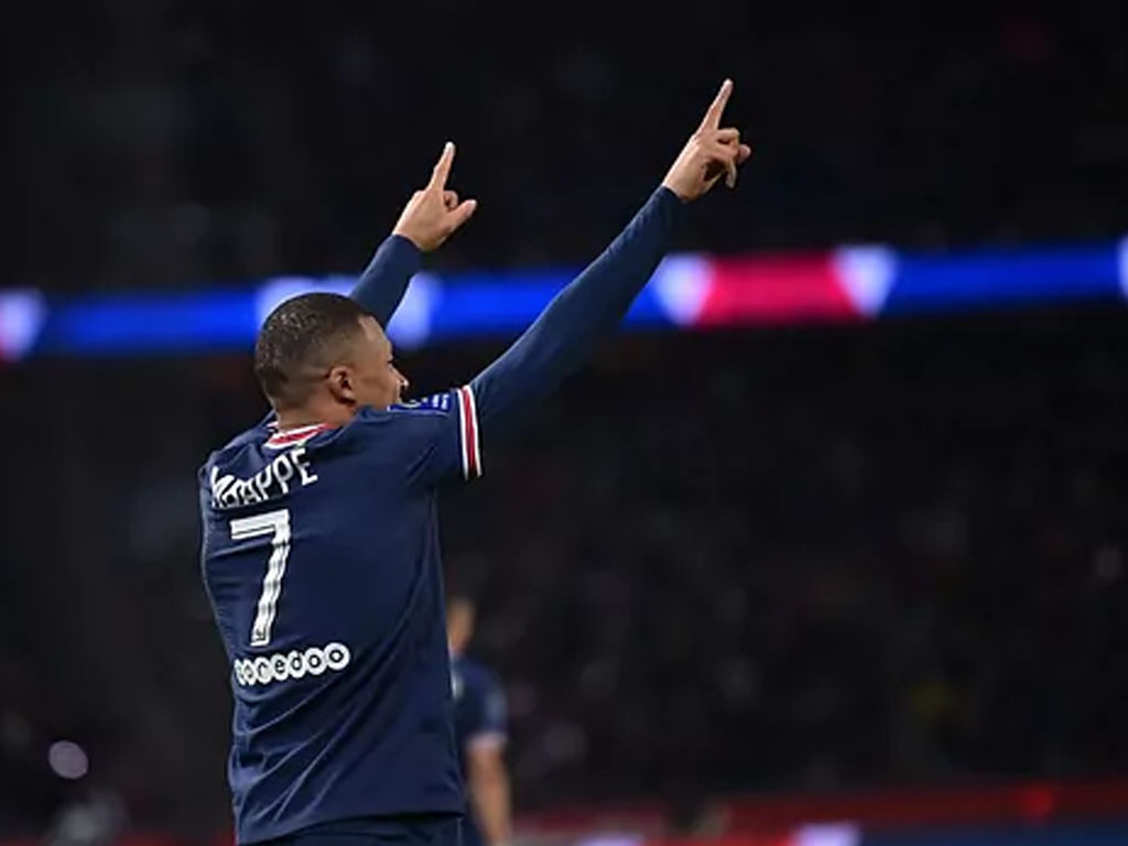 mbappe rayakan gol