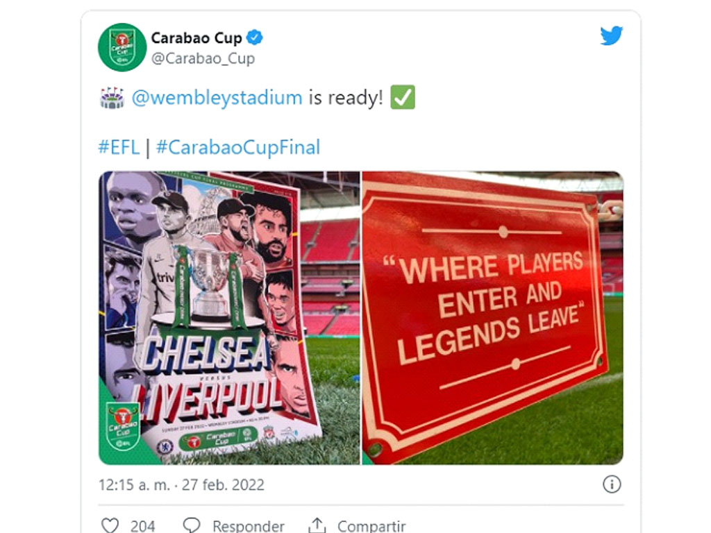 Prediksi Chelsea vs Liverpool di Final Carabao Cup 27 Februari 2022  Tagar