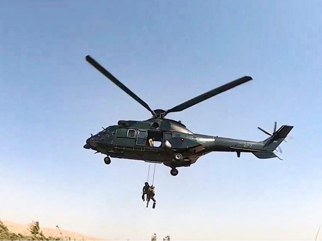 Helikopter pasukan khusus Rusia