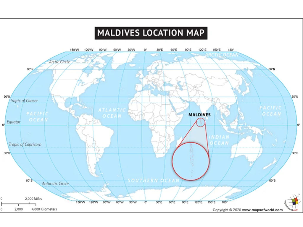 letak maladewa