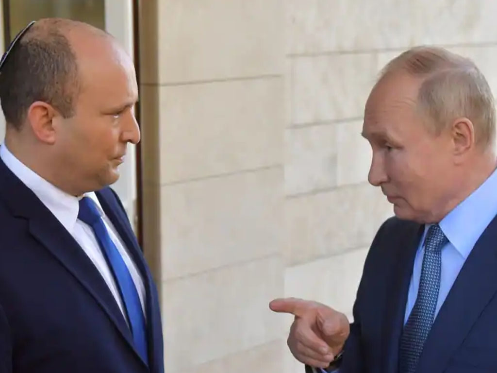 putin dan pm israel