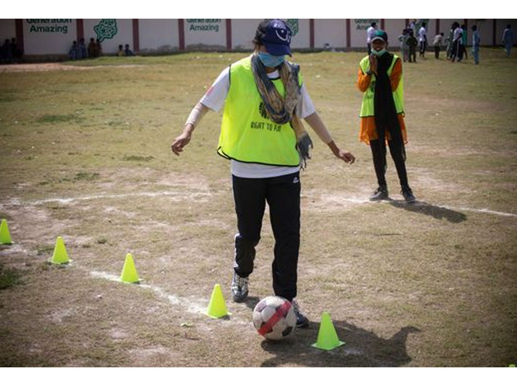 sepak bola remaja putri pakistan