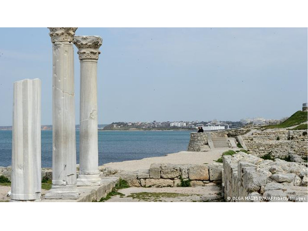Sevastopol Kota kuno Tauric Chersonese dan Chora-nya