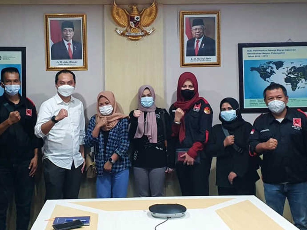 Satgas Peduli Pekerja Migran Indonesia (PPMI) Pro Jokowi (Projo)