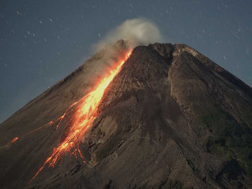 Aktifitas gunung Merapi