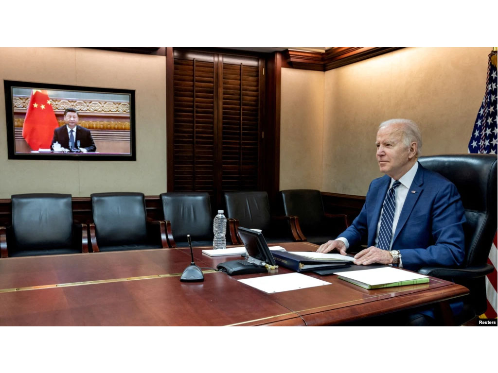 biden televideo dng xi