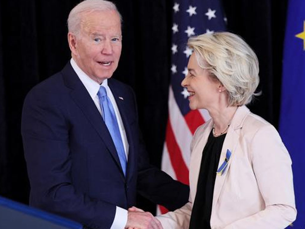 biden dan von der Leyen