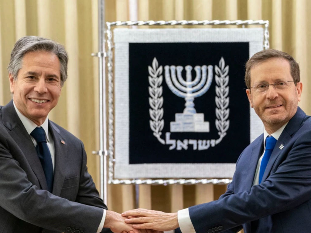 blinken dan presiden israel