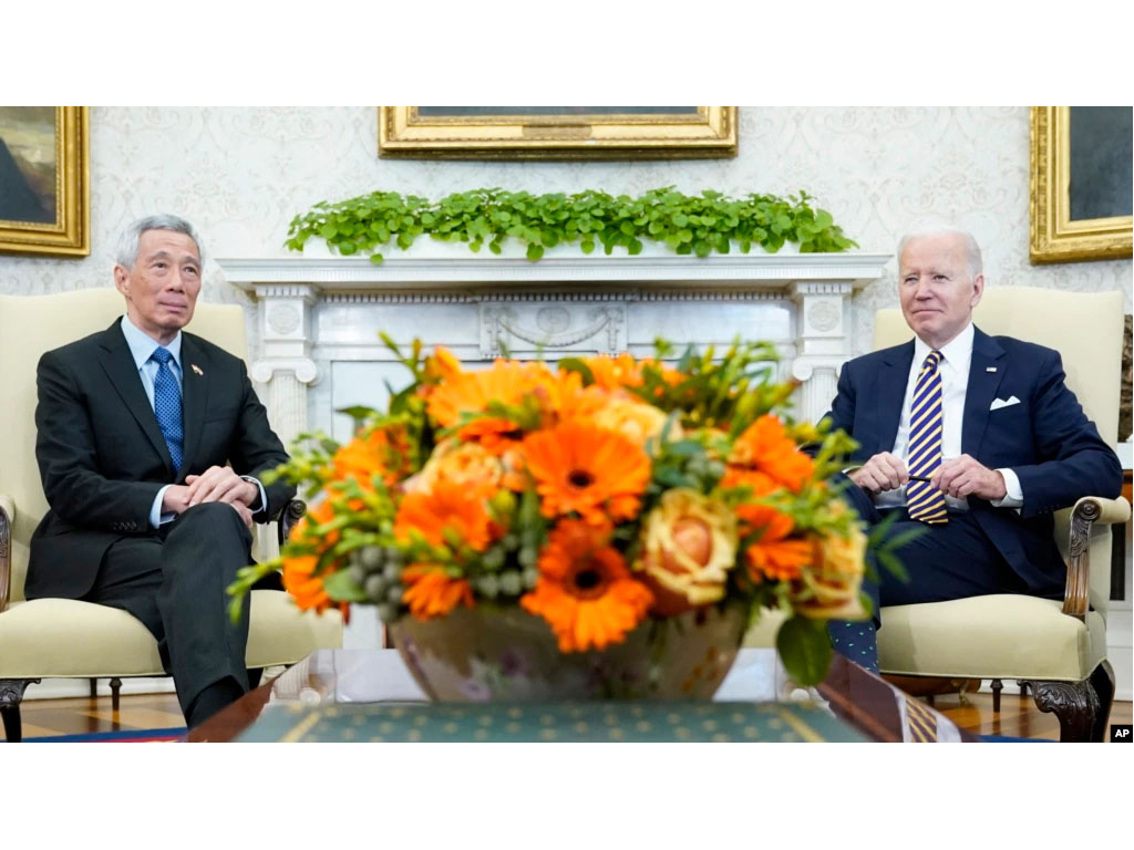 biden dan pm singapura