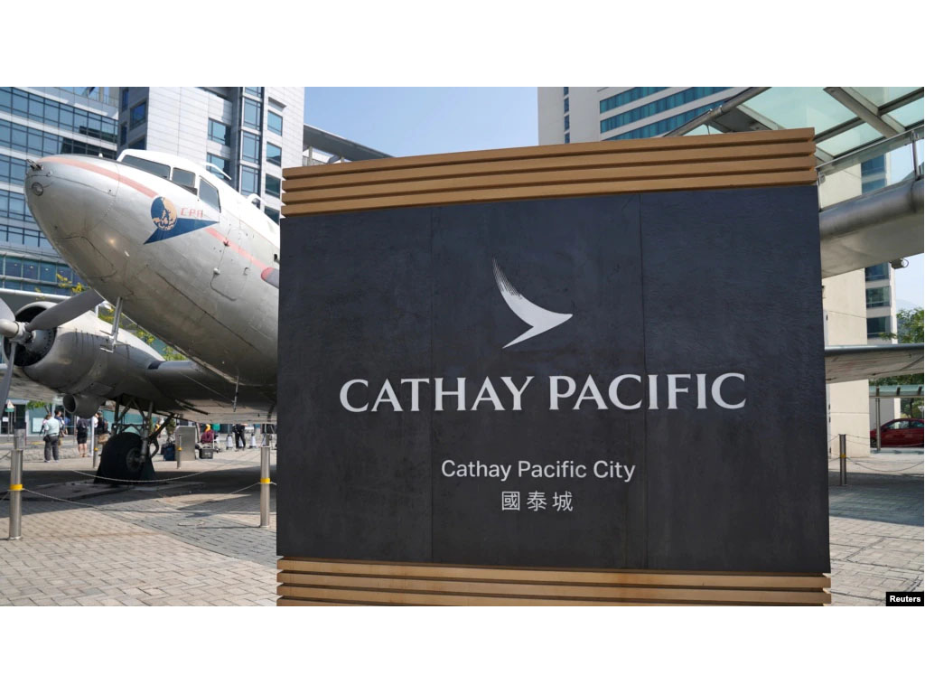 kantor pusat Cathay Pacific  di hong kong