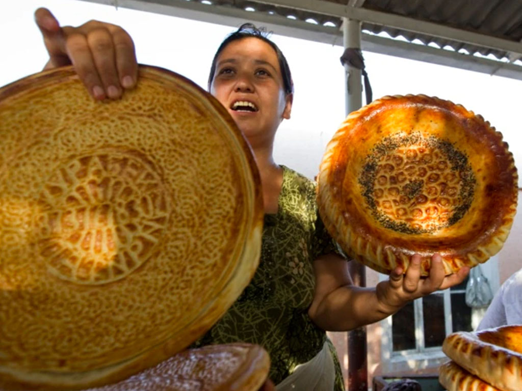 roti tradisional Uzbekistan