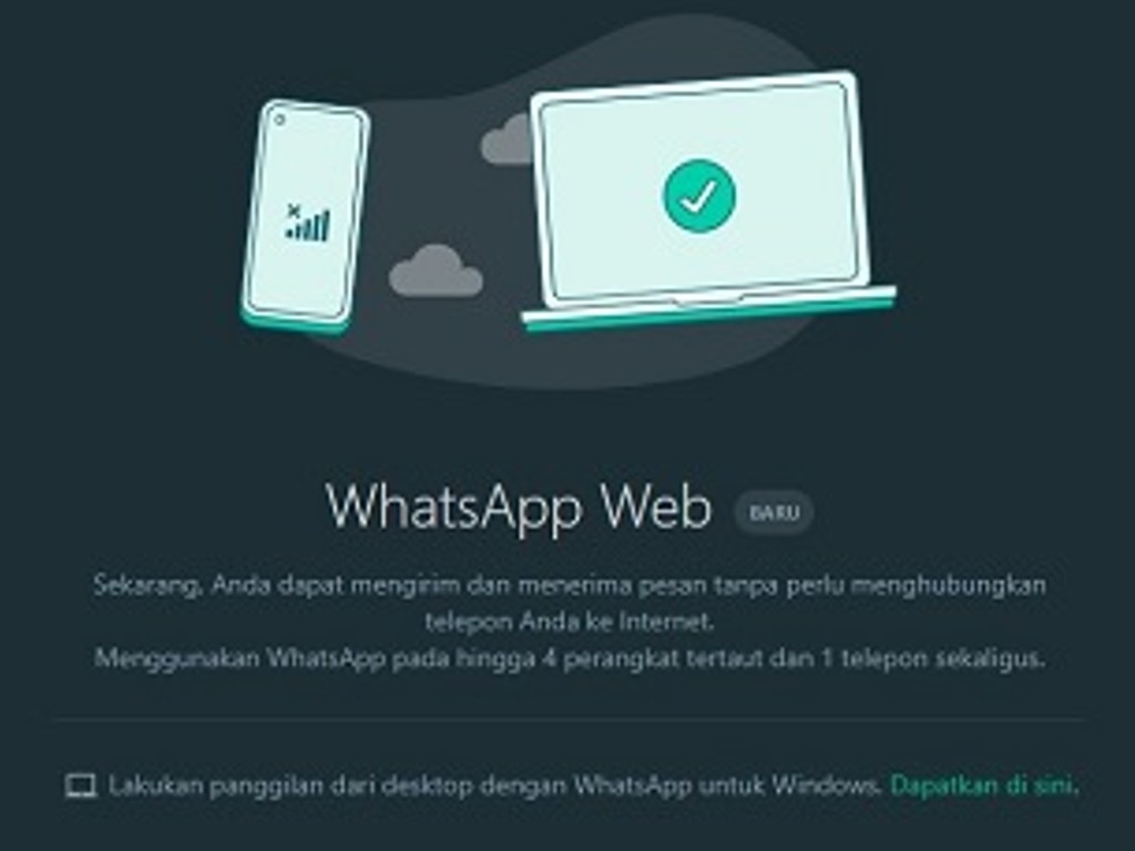 Platform WhatsApp Web terbaru