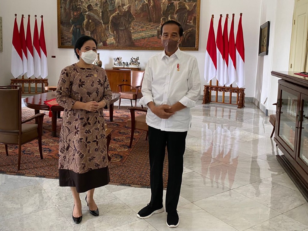 Puan Maharani dan Jokowi