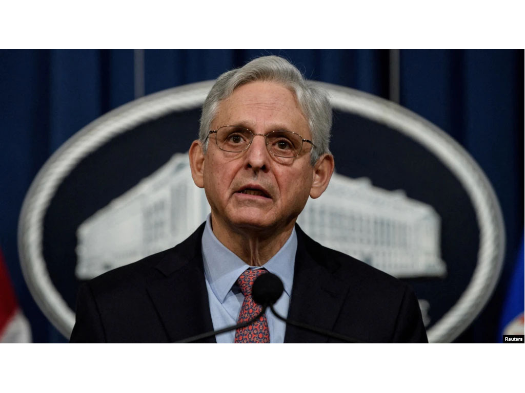 Jaksa Agung AS Merrick Garland