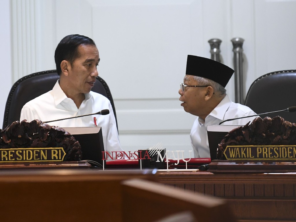 Jokowi dan Ma`ruf Amin