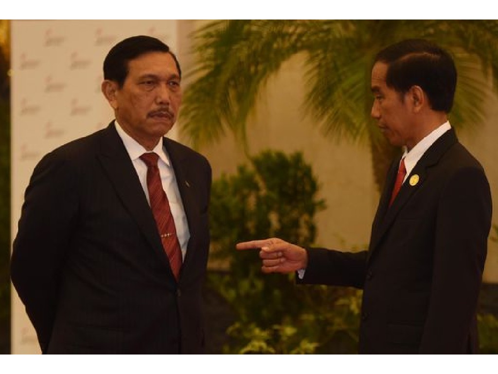 Luhut Pandjaitan dan Jokowi