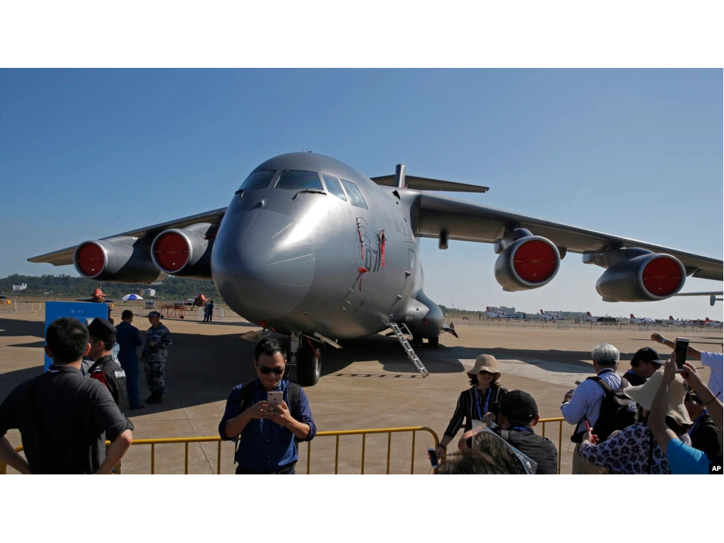 Pesawat Y-20 milik Angkatan Udara China