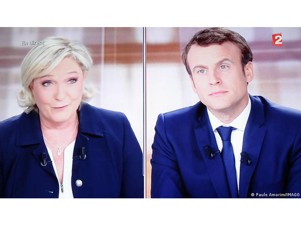Le Pen dan Macron