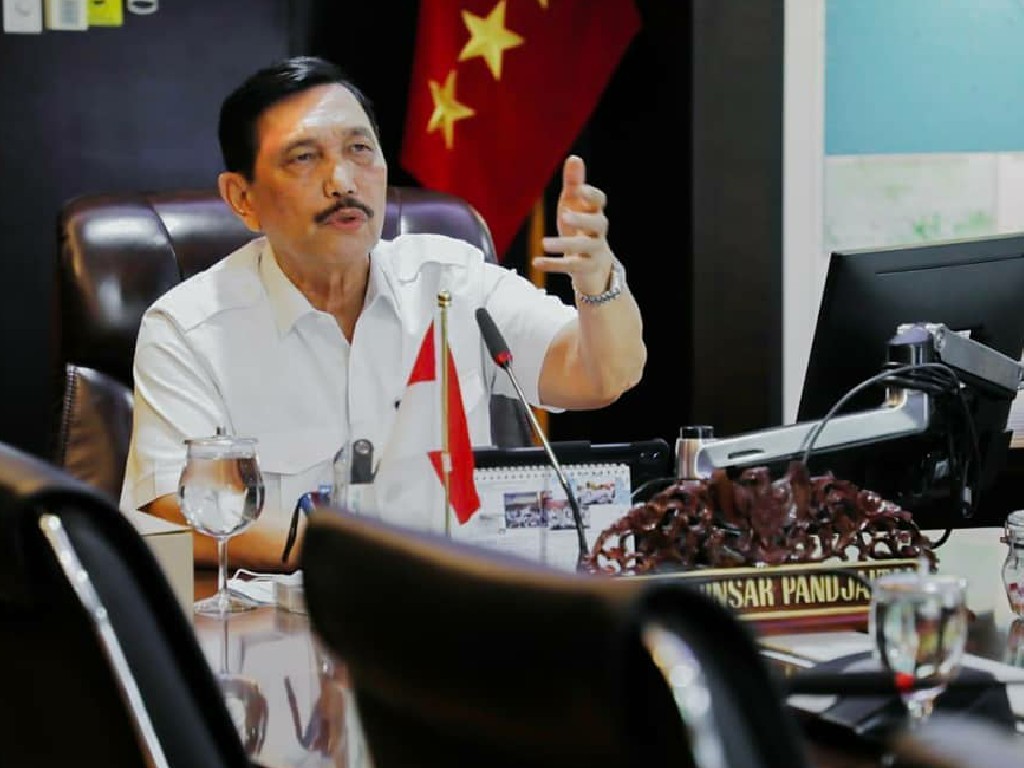 Menko Marves Luhut Binsar Pandjaitan