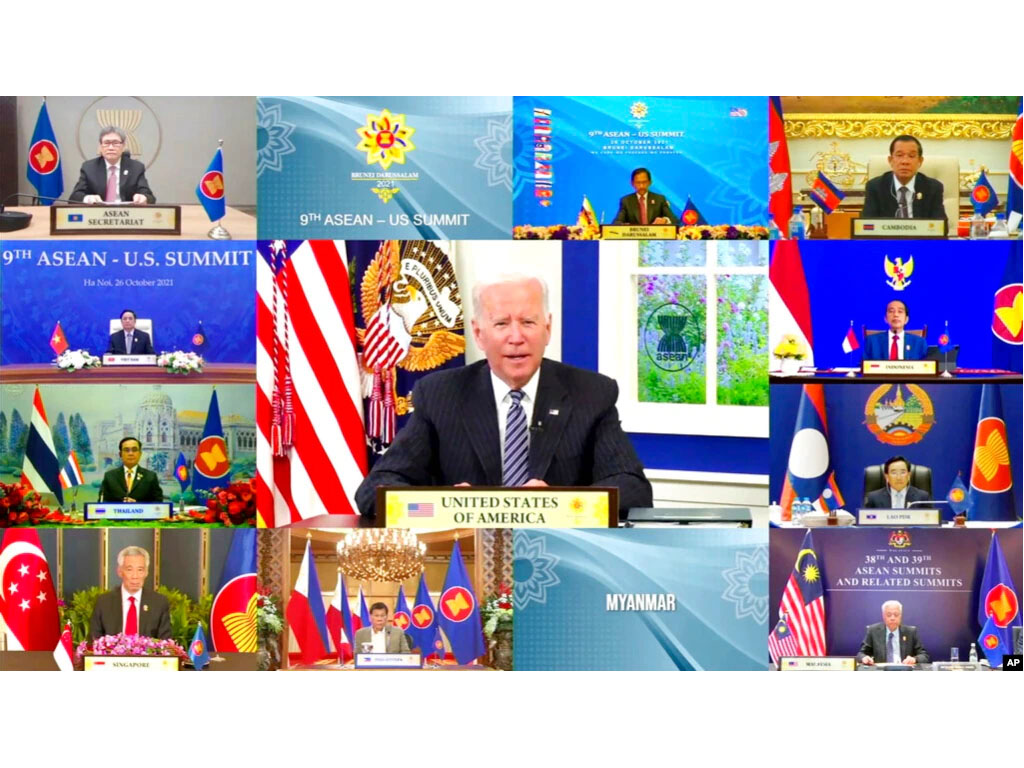 biden virtual dng pemimpin asean