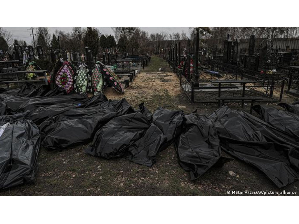 mayat warga sipil ukraina