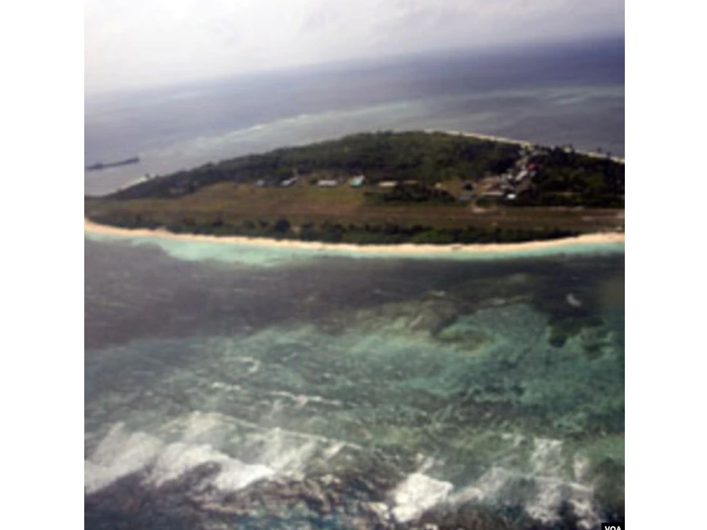 Foto udara Pulau Pagasa