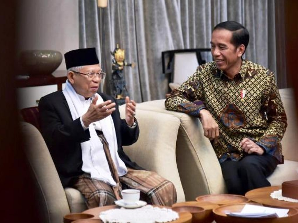 Jokowi dan Maruf Amin