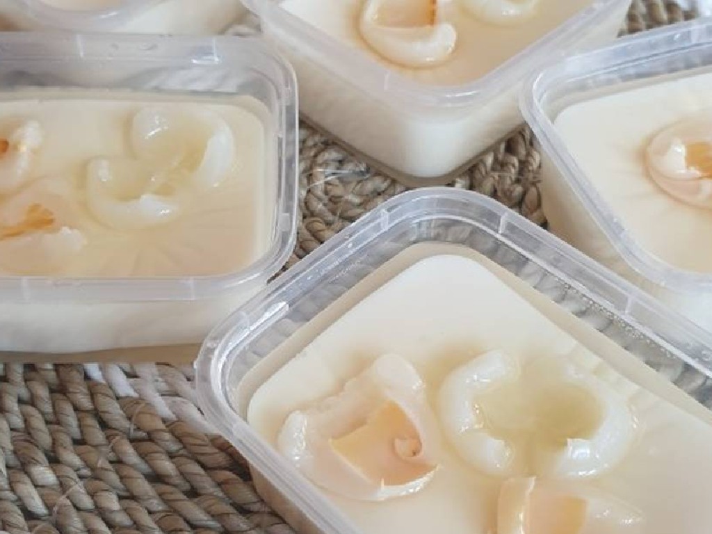 Resep puding sutra buah lengkeng