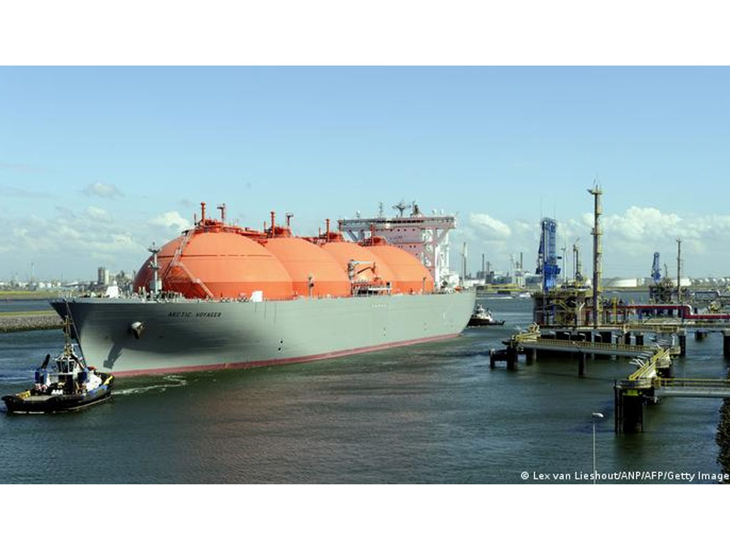 LNG bisa ditransportasikan dengan tanker