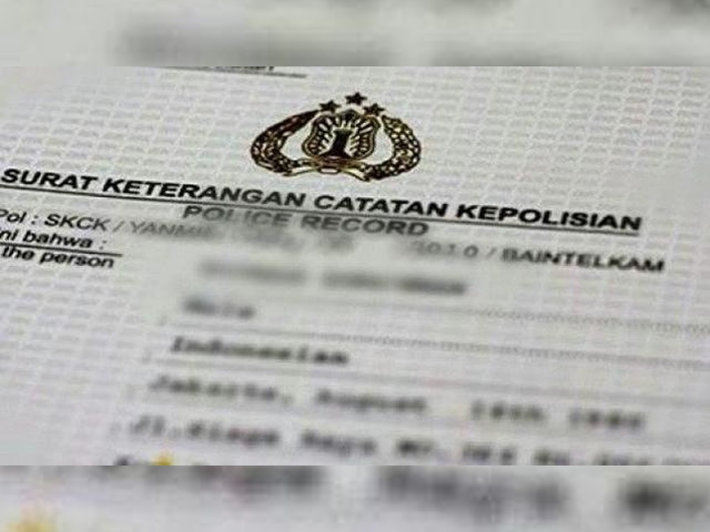 Surat Keterangan Catatan Kepolisian (SKCK)