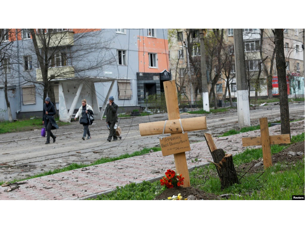 kuburan warga sipil ukraina
