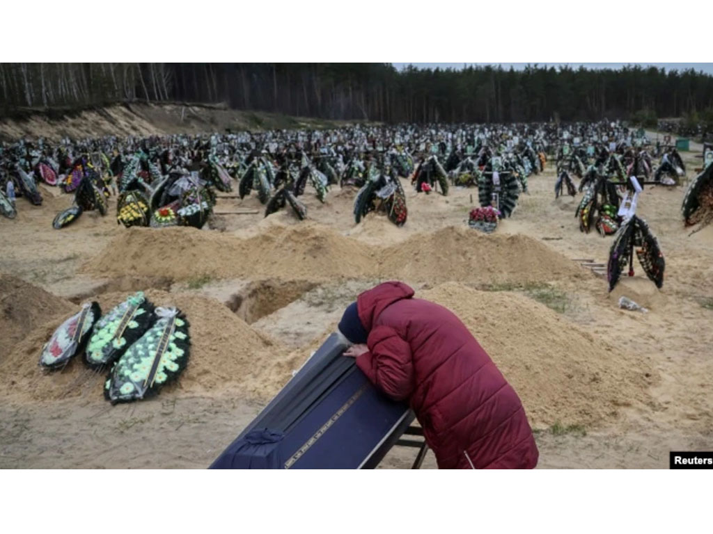 peti jenazah di ukraina