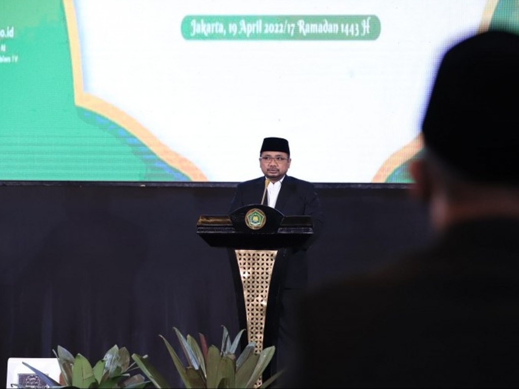 Menteri Agama Yaqut Cholil Qoumas