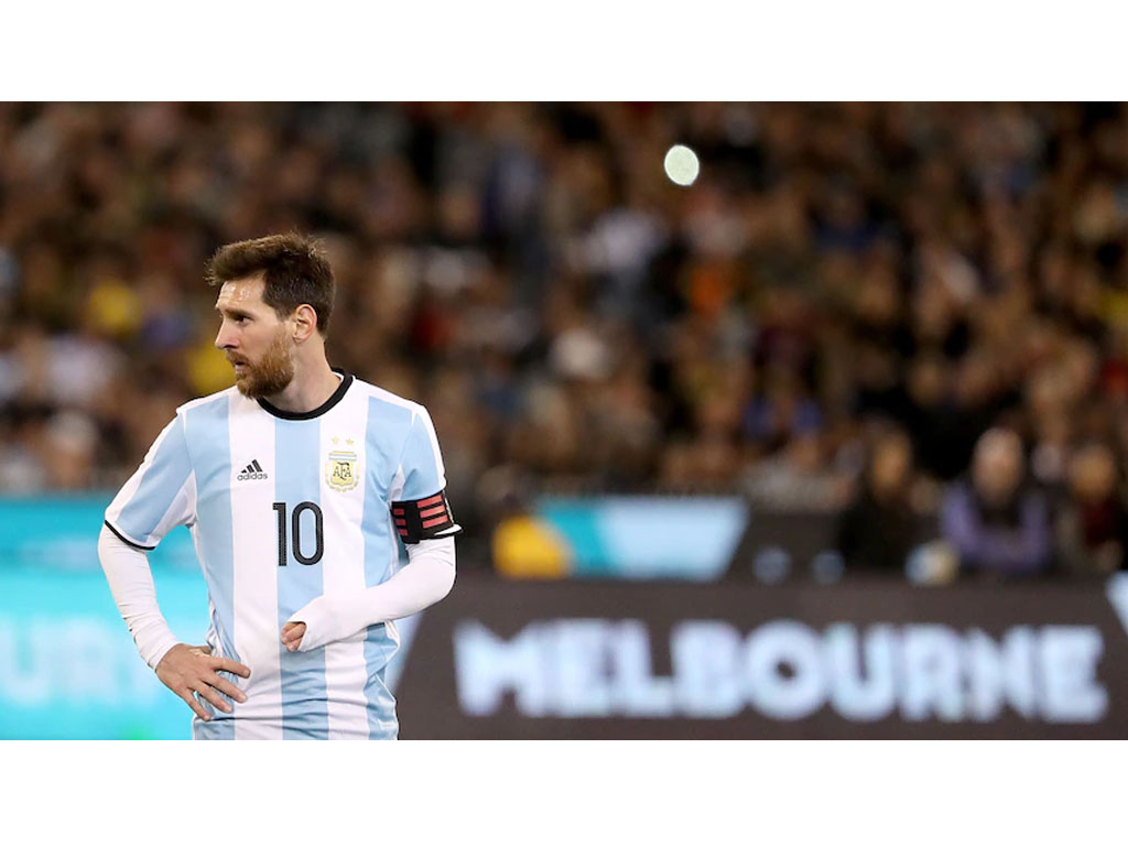 lionel messi di melbourne