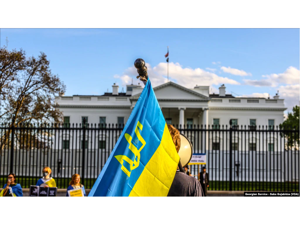 Warga Ukraina di Gedung Putih