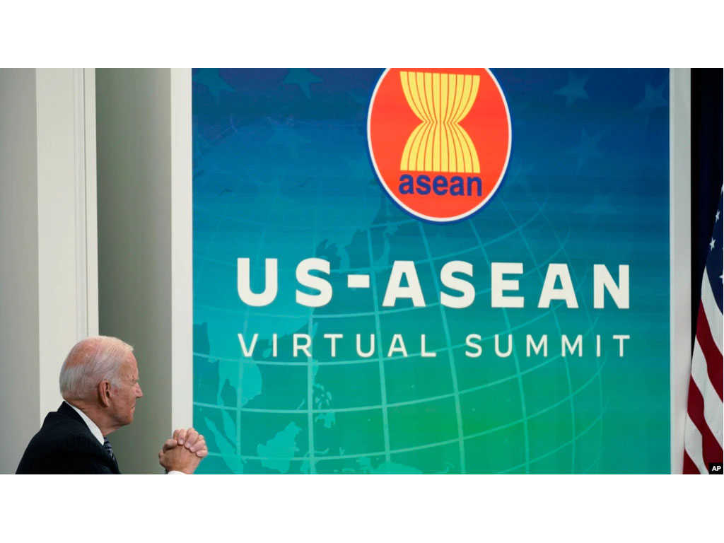 biden virtual dng KTT ASEAN 2021