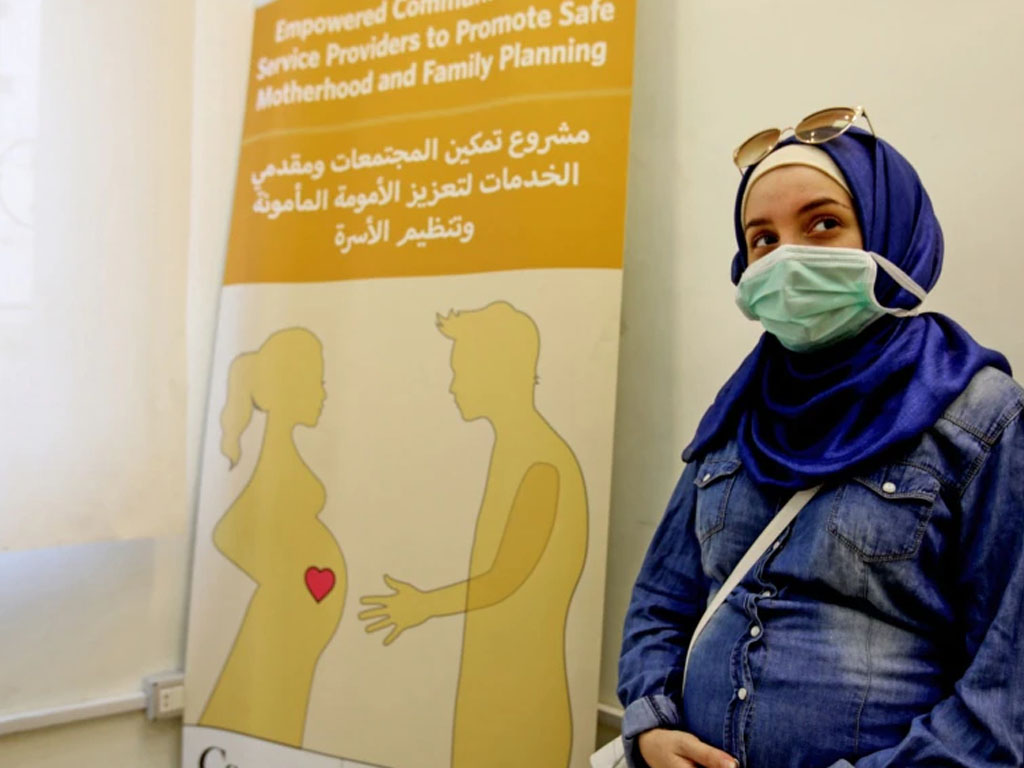 perempuan hamil di lebanon
