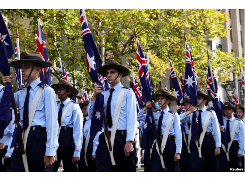 warga australia dan selandia baru peringati hari anzac