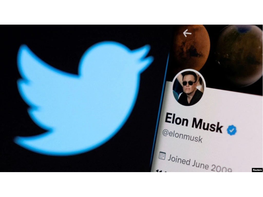 akun Twitter milik Elon Musk