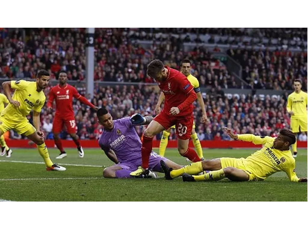 liverpool vs villareal di anfield