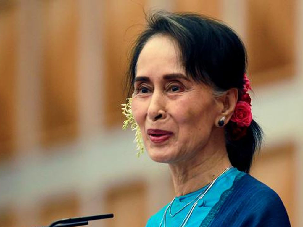 Aung San Suu Kyi 2018
