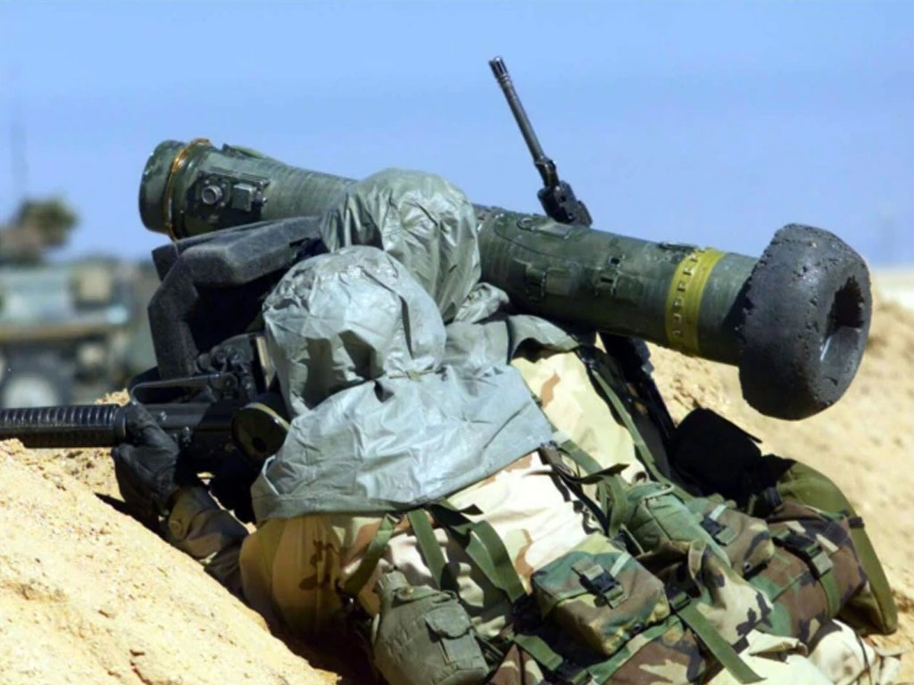 Rudal anti-tank Javelin tentara ukraina