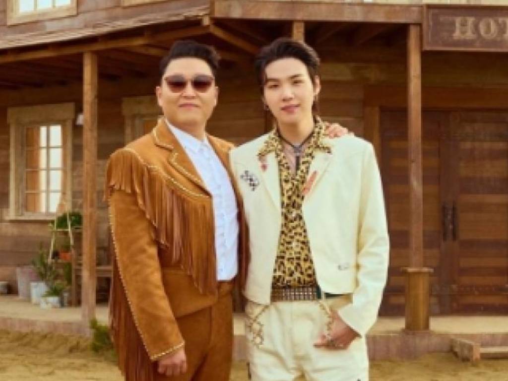 PSY dan Suga BTS