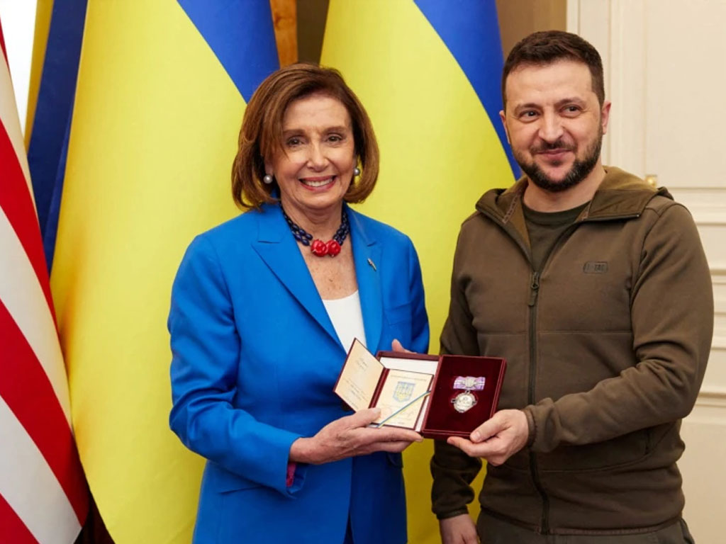 ketua dpr amerika dan presiden ukraina